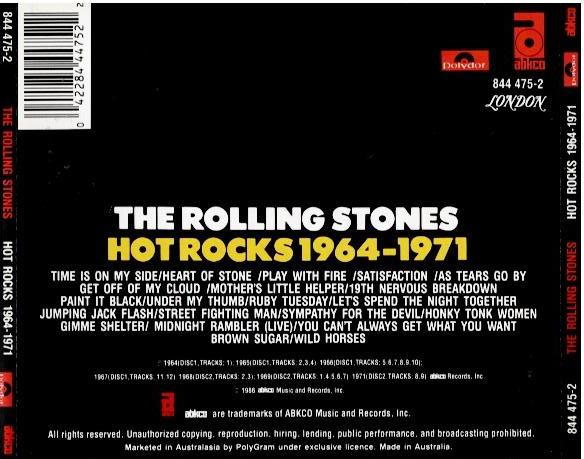 The Rolling Stones – Hot Rocks 1964-1971 (2 x CD, Compilation, Reissue, Remastered)