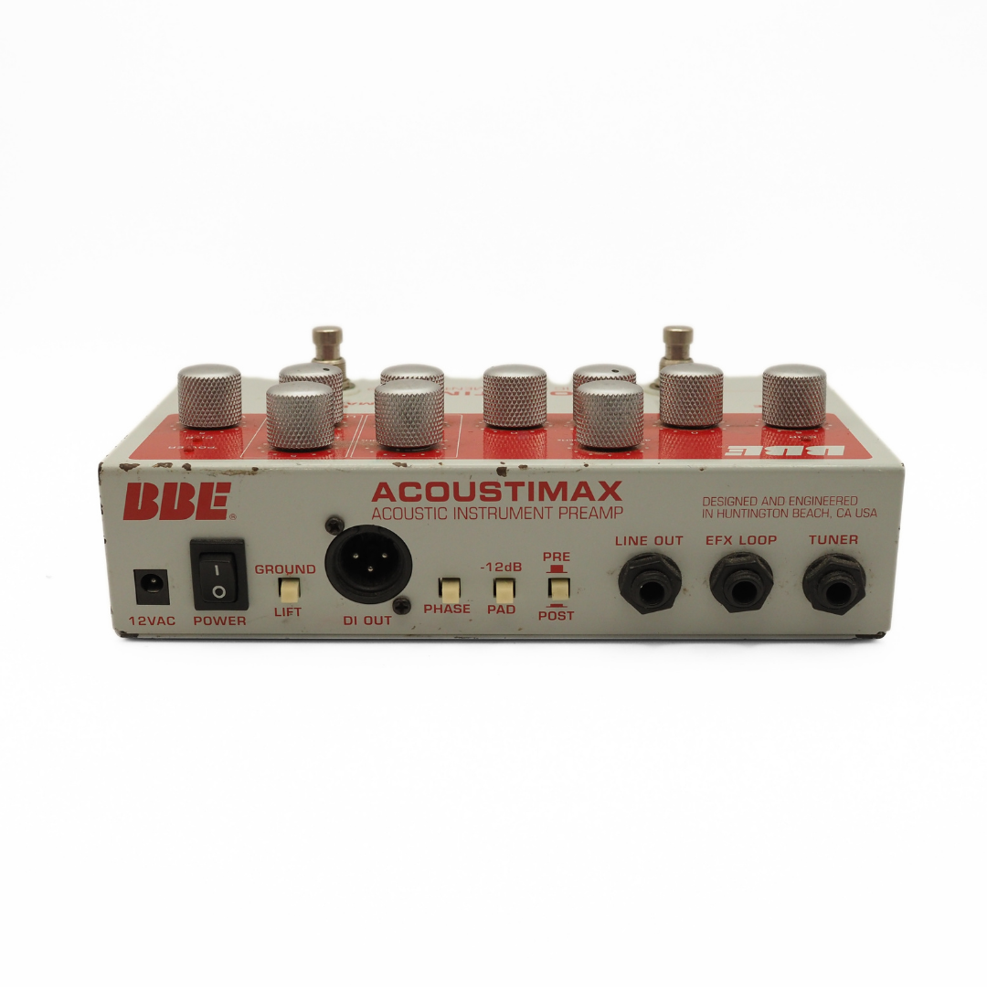BBE Acoustimax Acoustic Instrument Preamp Pedal