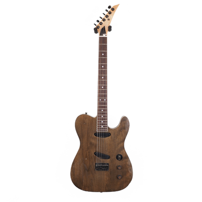 Fernandes TEJ-style Telecaster Electric Guitar with Custom Brown Natural Finish