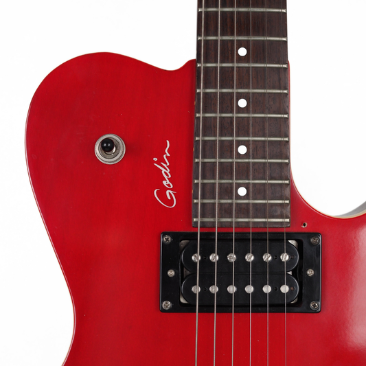 2014 Godin Core HB GT Electric Guitar in Satin Red