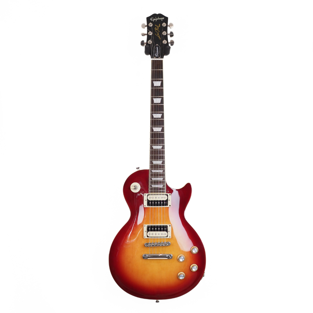 2021 Epiphone Les Paul Classic Electric Guitar in Heritage Cherry Sunburst