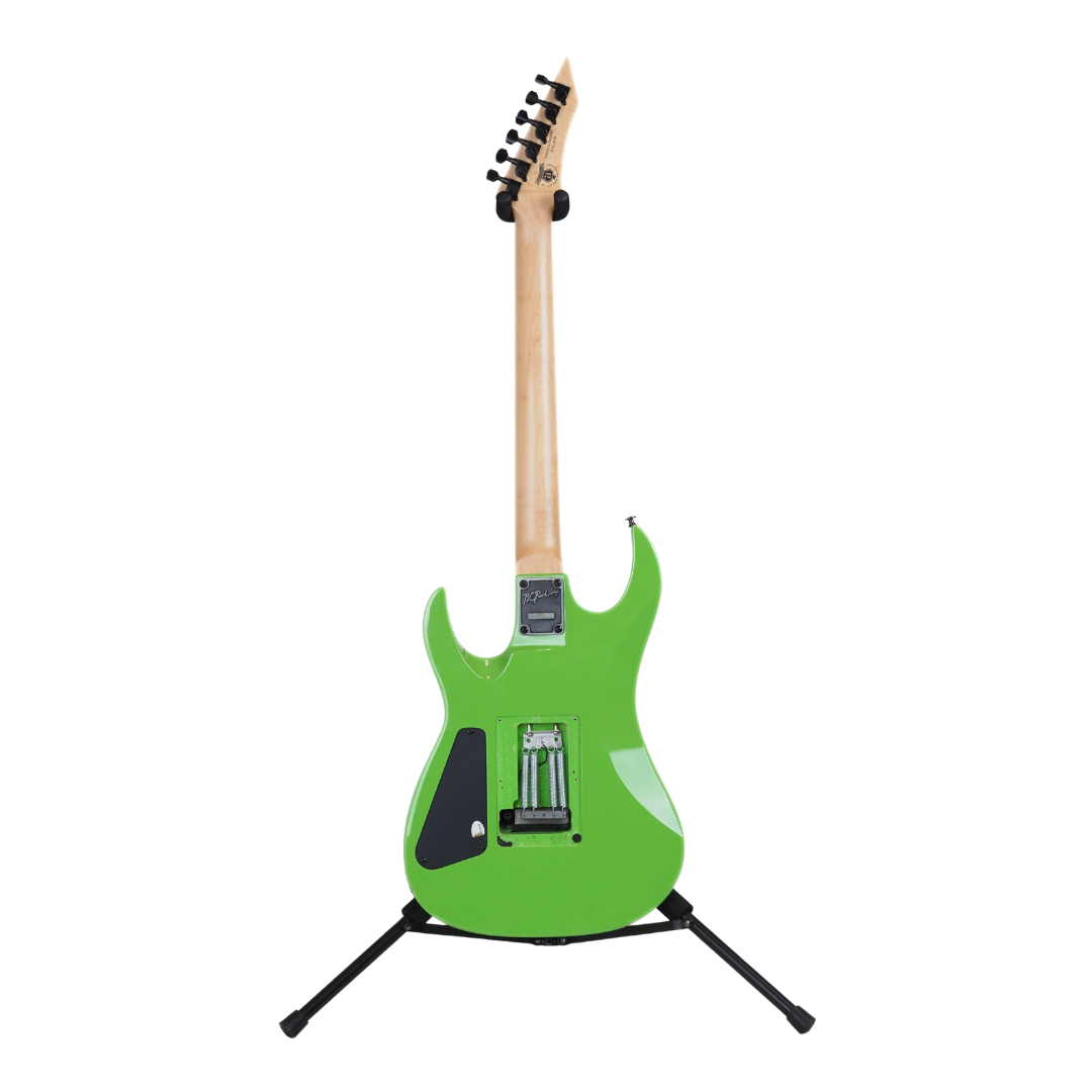 2014 B.C Rich Gunslinger Electric Guitar in Slime Green