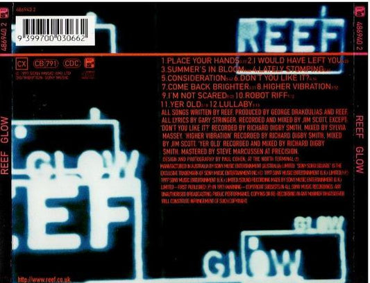 Reef – Glow (CD, Album)