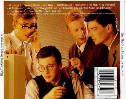 Blur – The Great Escape (CD, Album, Stereo)