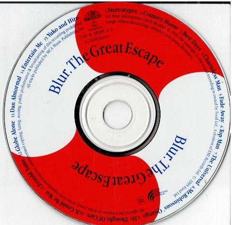 Blur – The Great Escape (CD, Album, Stereo)