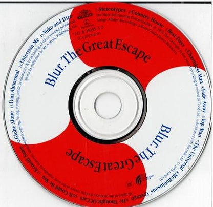 Blur – The Great Escape (CD, Album, Stereo)