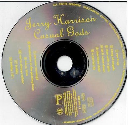 Jerry Harrison : Casual Gods – Jerry Harrison : Casual Gods (CD, Album, Stereo)