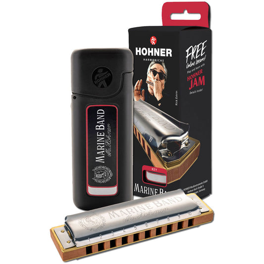 Hohner Marine Band 1896 Classic Harmonica in the Key of Db