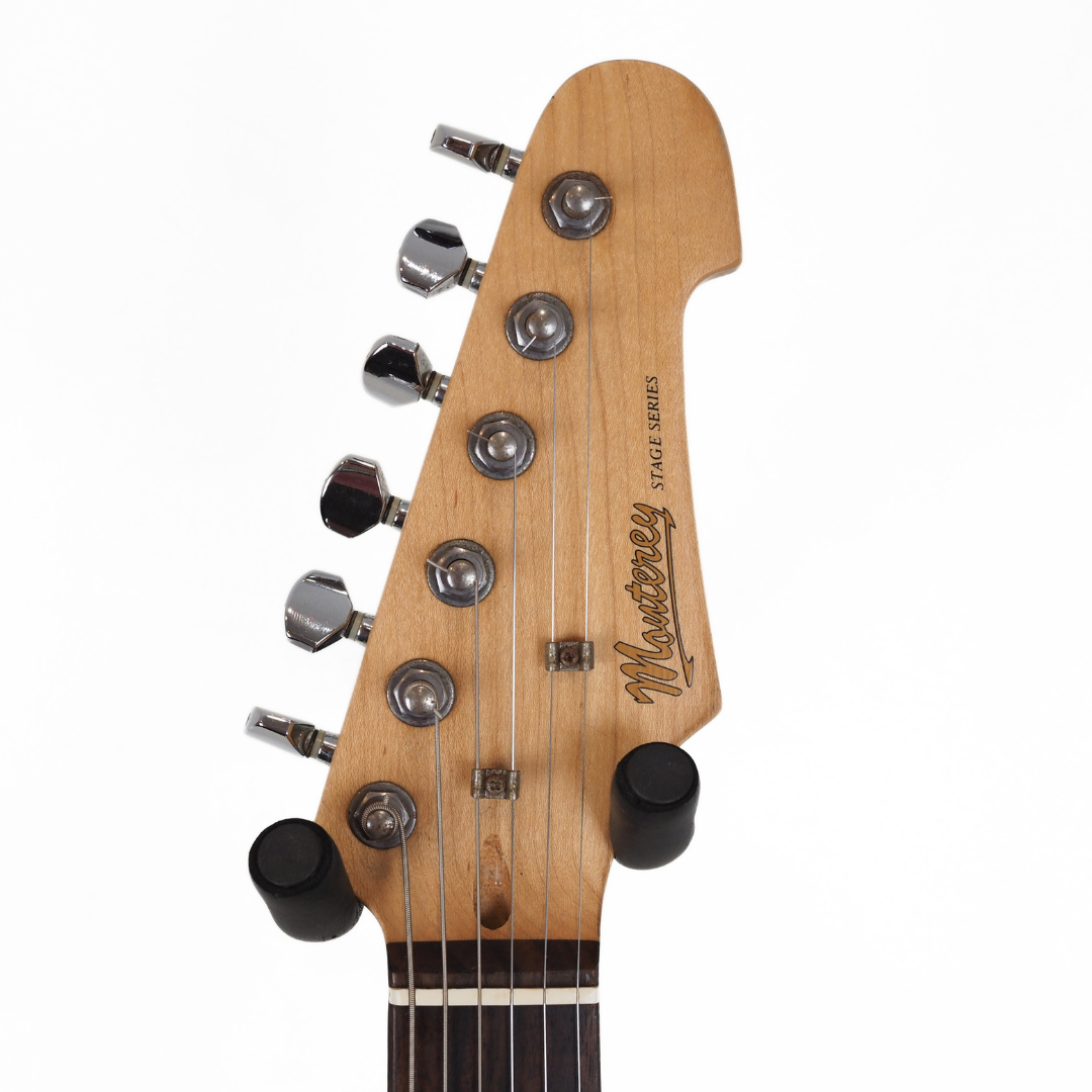 Monterey Stage Series Stratocaster Electric Guitar in Gold