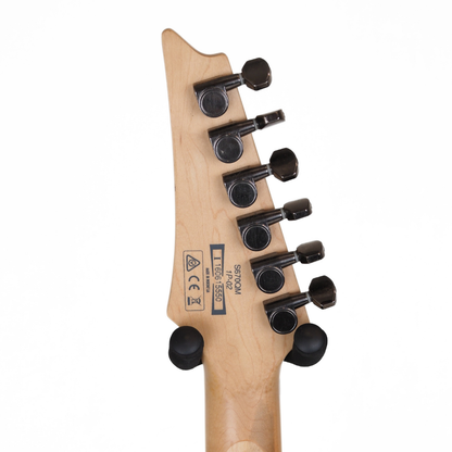 2016 Ibanez S Series S670QM Electric Guitar in Transparent Blue Burst