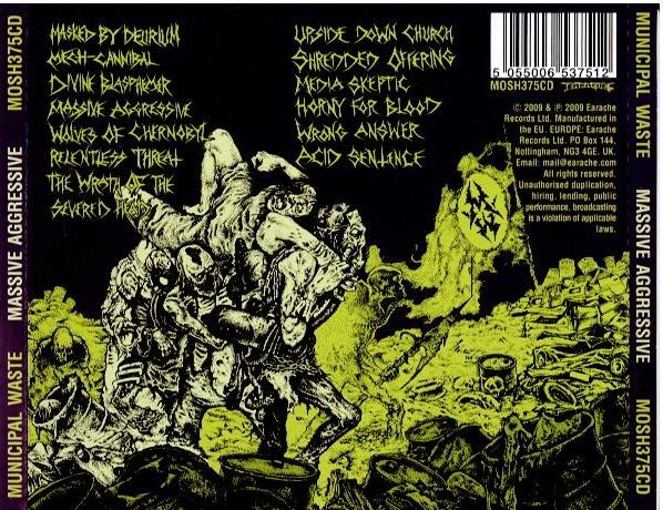 Municipal Waste – Massive Aggressive (CD, Album Box Set, Special Edition)