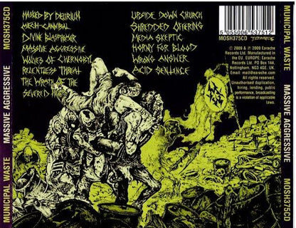 Municipal Waste – Massive Aggressive (CD, Album Box Set, Special Edition)