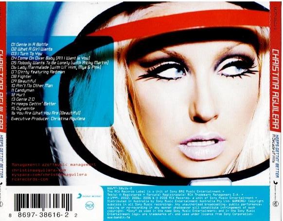 Christina Aguilera – Keeps Gettin' Better: A Decade Of Hits (CD, Compilation)