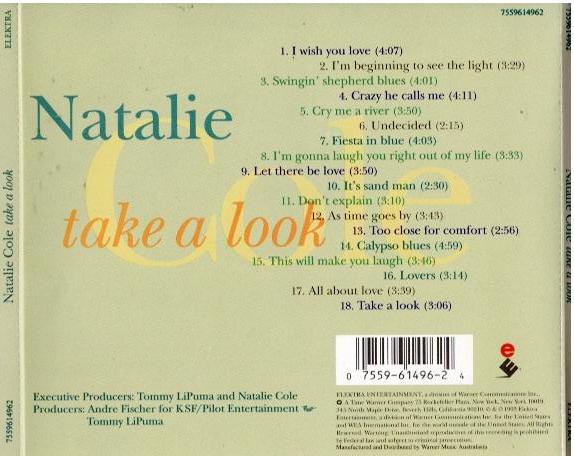 Natalie Cole – Take A Look (CD, Album)