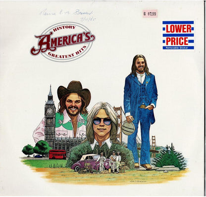 America – History · America's Greatest Hits (Vinyl, LP, Compilation)