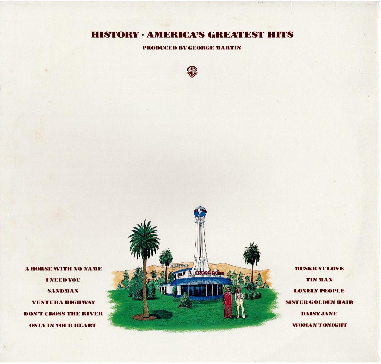 America – History · America's Greatest Hits (Vinyl, LP, Compilation)