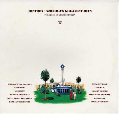 America – History · America's Greatest Hits (Vinyl, LP, Compilation)