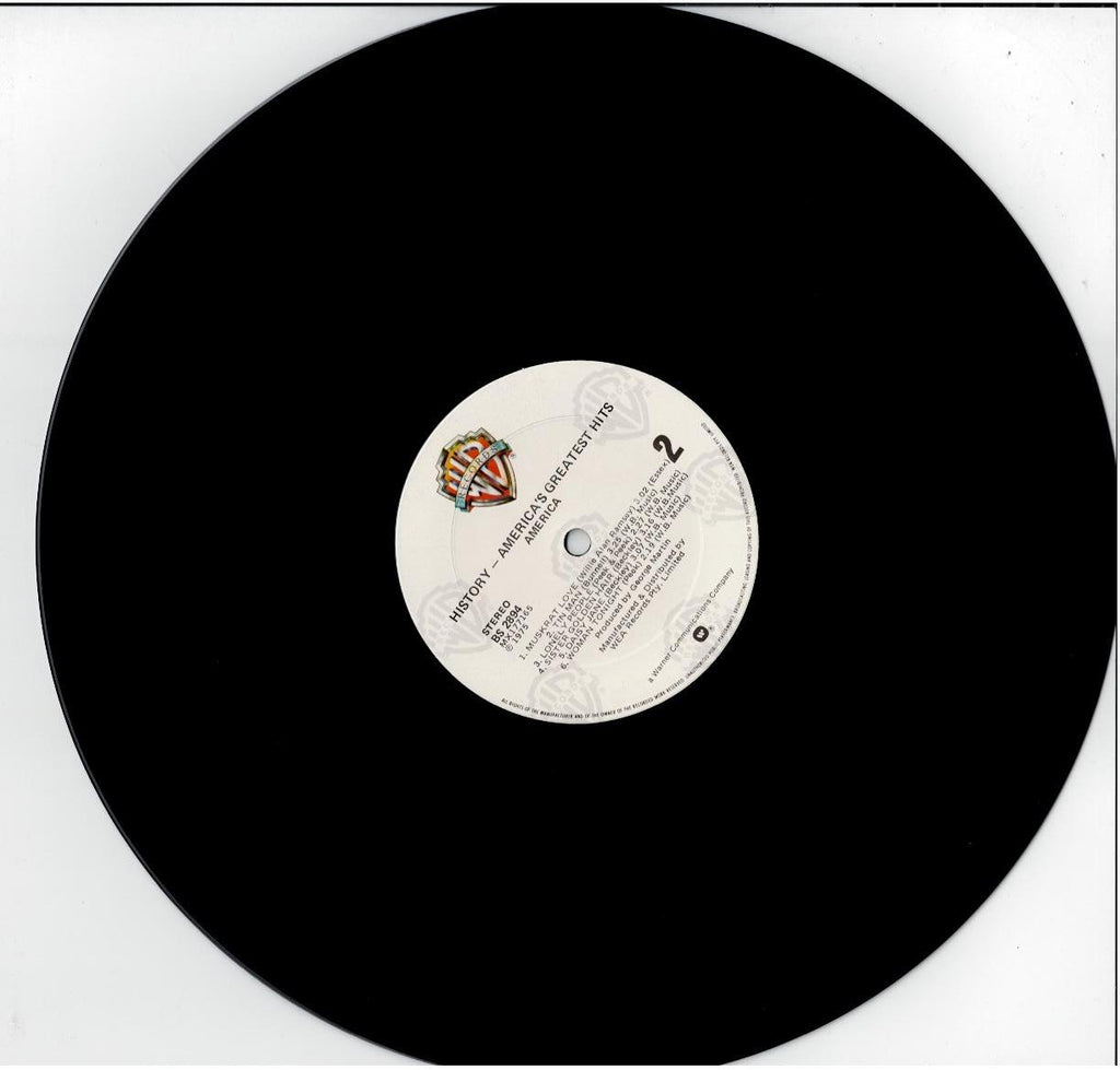 America – History · America's Greatest Hits (Vinyl, LP, Compilation)