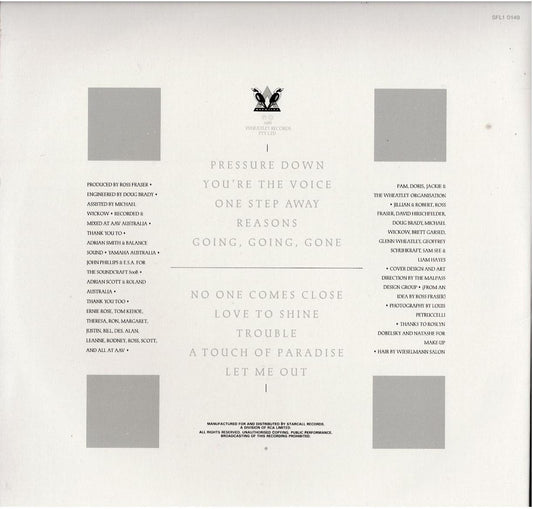 John Farnham – Whispering Jack (Vinyl, LP, Album, Gatefold)