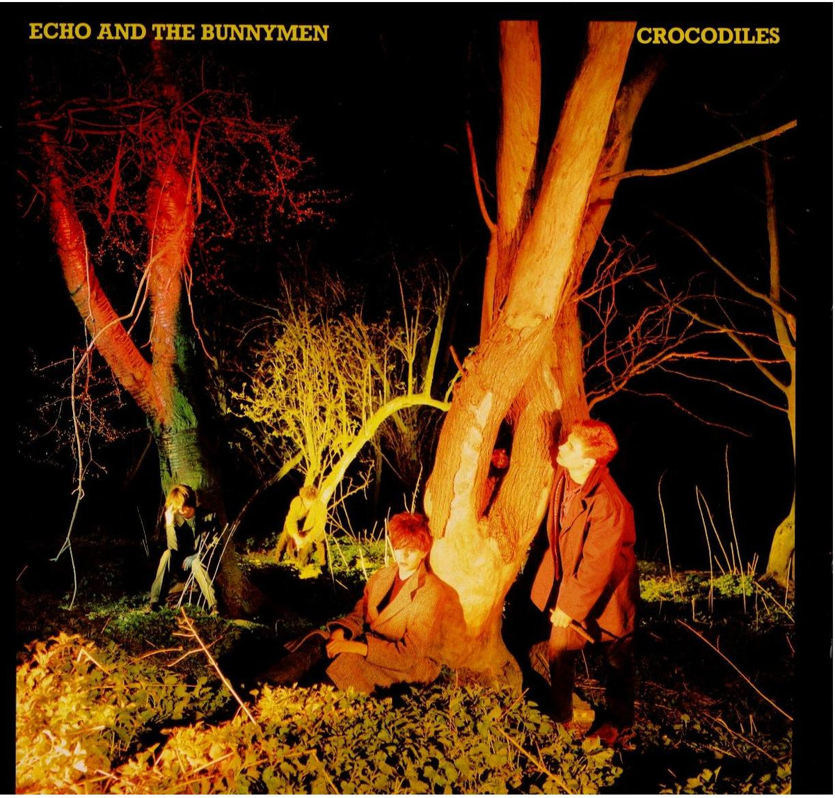 Echo & The Bunnymen – Crocodiles (Vinyl, LP, Album, Stereo, White Label)