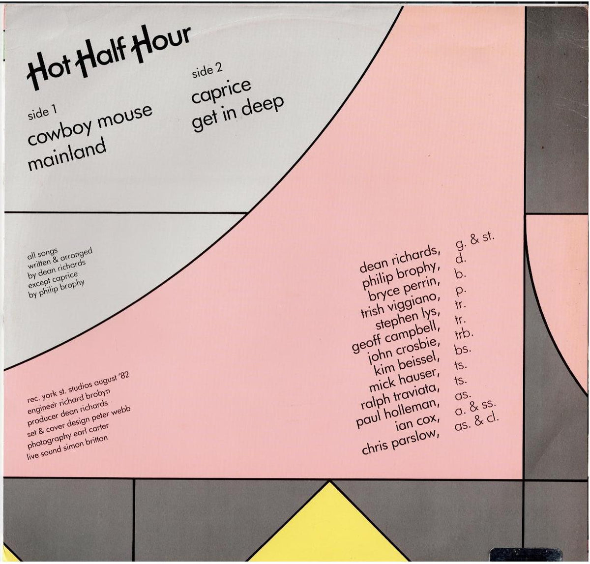 Hot Half Hour – Hot Half Hour (Vinyl, 12", 45 RPM, EP)