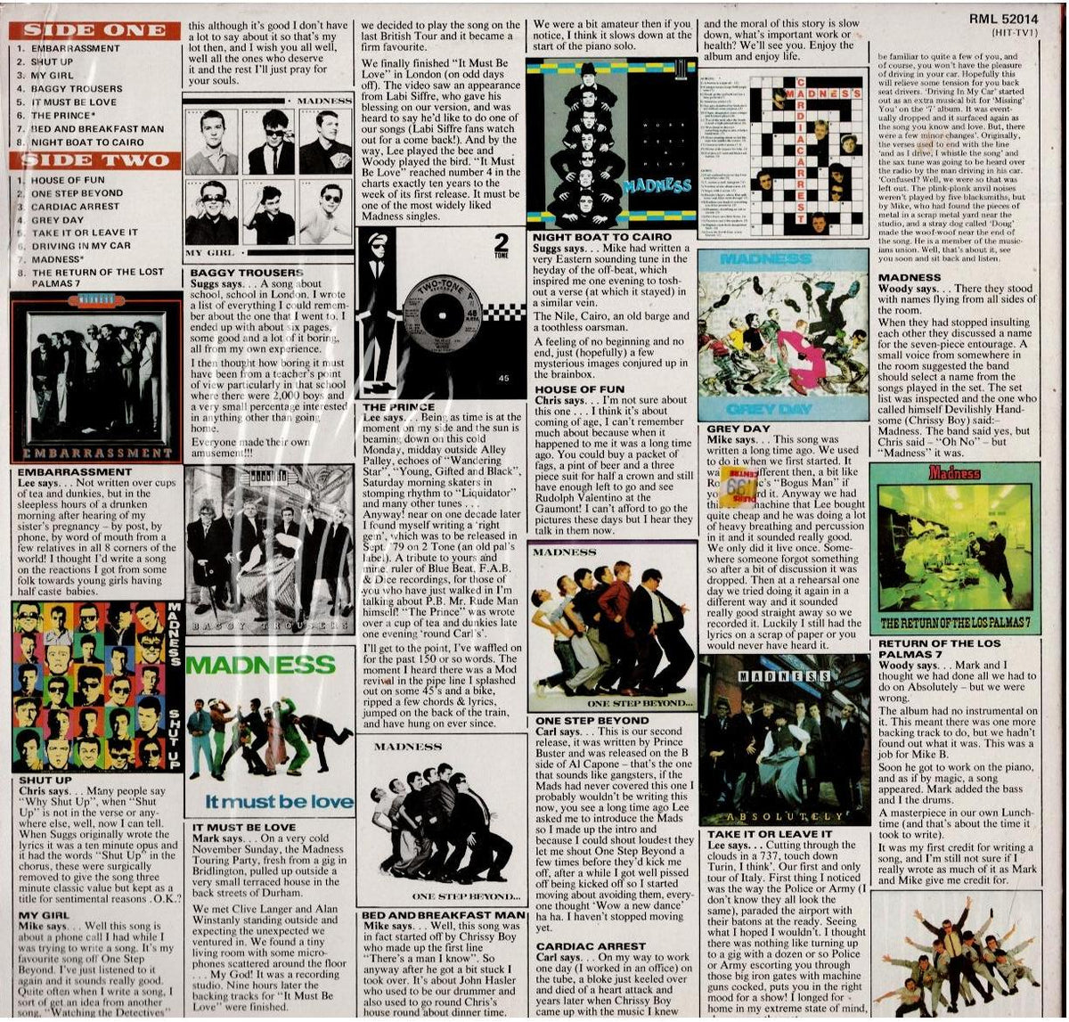 Madness – Complete Madness (Vinyl, LP, Compilation, Gatefold)