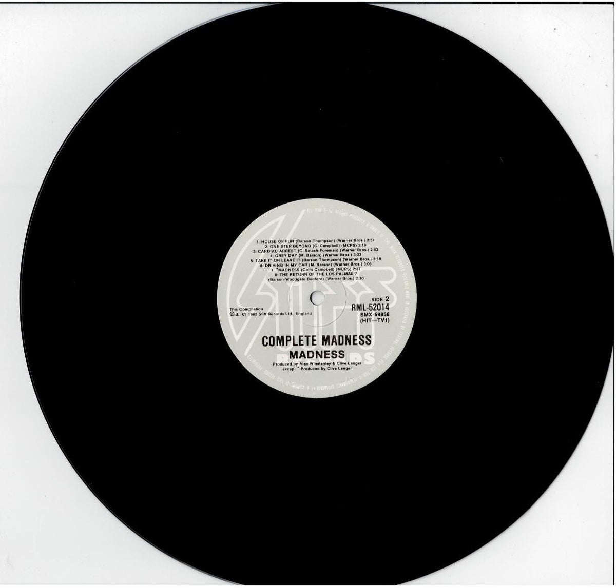 Madness – Complete Madness (Vinyl, LP, Compilation, Gatefold)