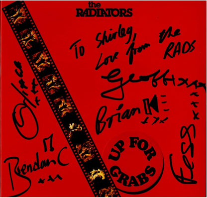 The Radiators – Up For Grabs (Vinyl, LP, Album, Gatefold - Signed By the Band)