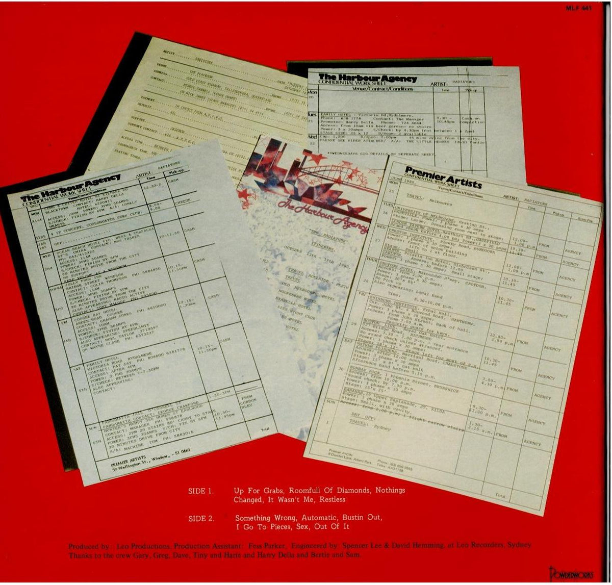 The Radiators – Up For Grabs (Vinyl, LP, Album, Gatefold - Signed By the Band)