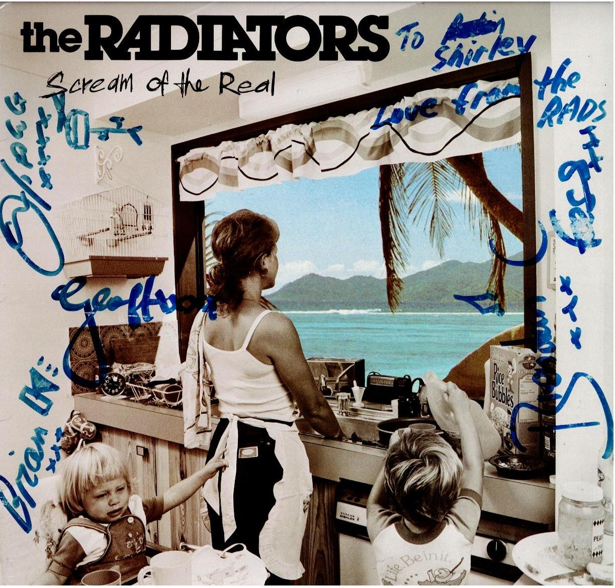 The Radiators – Scream Of The Real (Vinyl, LP, Album - Signed By the Band)