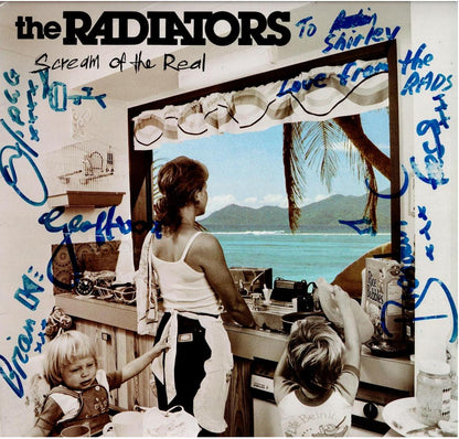 The Radiators – Scream Of The Real (Vinyl, LP, Album - Signed By the Band)