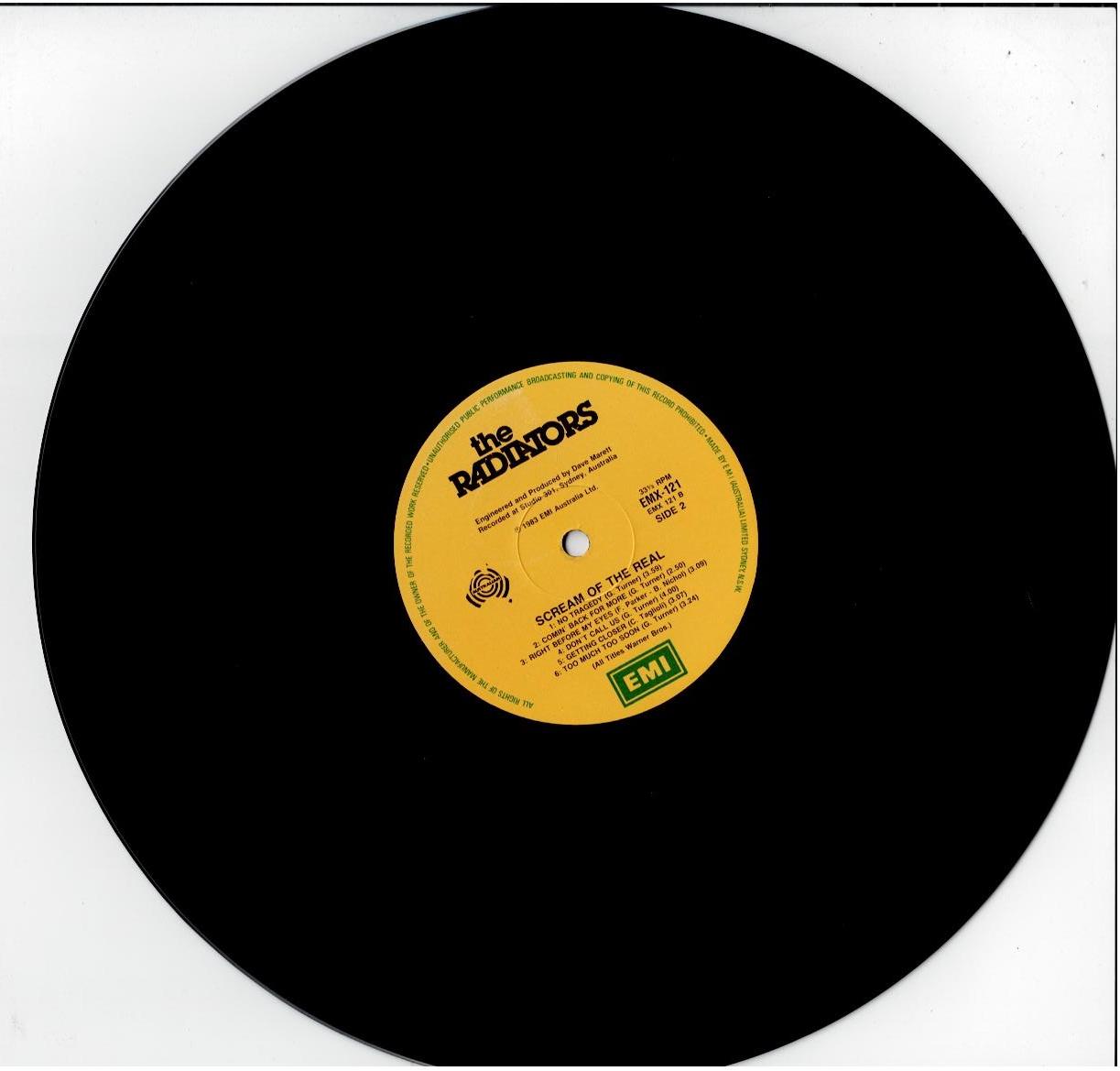 The Radiators – Scream Of The Real (Vinyl, LP, Album - Signed By the Band)