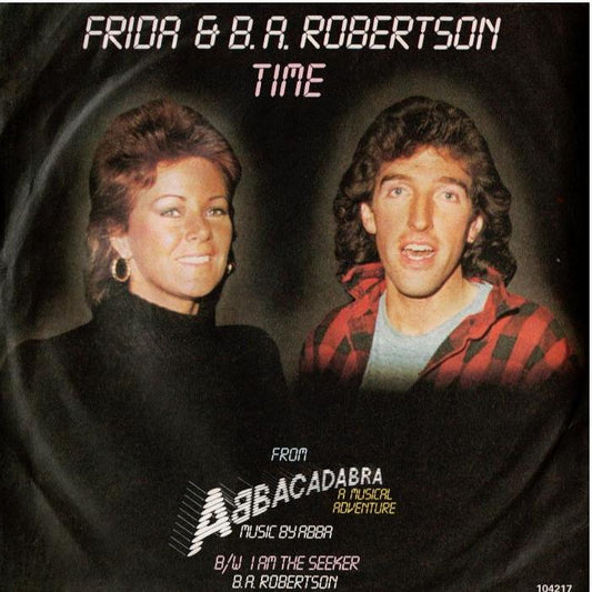 Frida & B. A. Robertson – Time (Vinyl, 7", 45 RPM, Single)