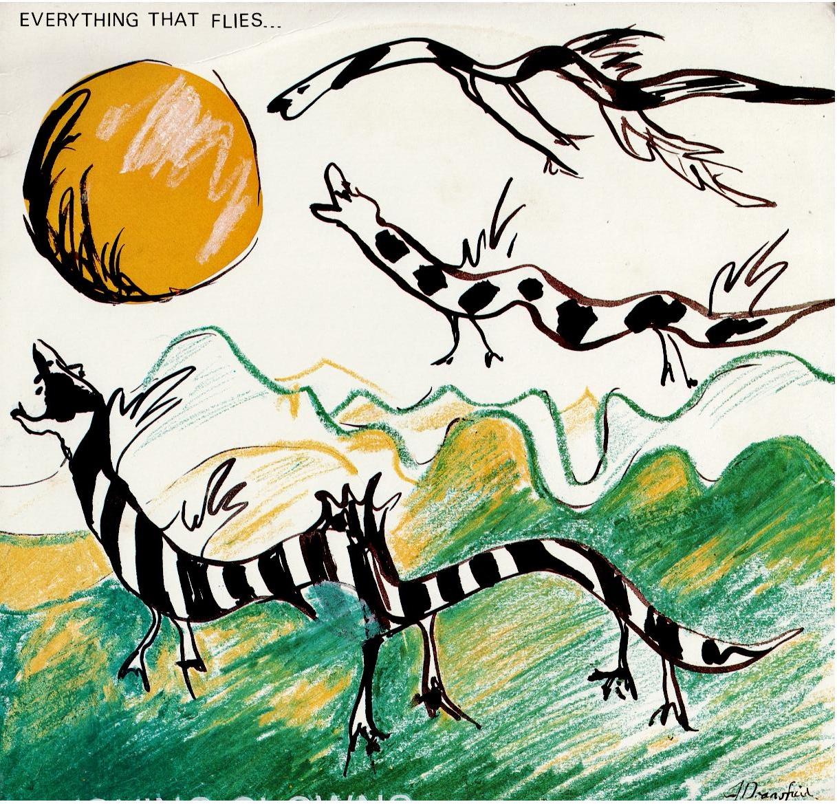 Laughing Clowns – Everything That Flies... (Vinyl, 12", 45 RPM, EP)