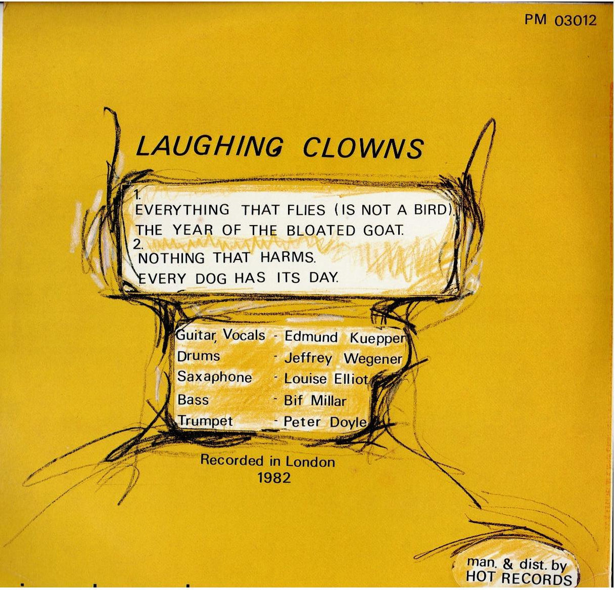 Laughing Clowns – Everything That Flies... (Vinyl, 12", 45 RPM, EP)