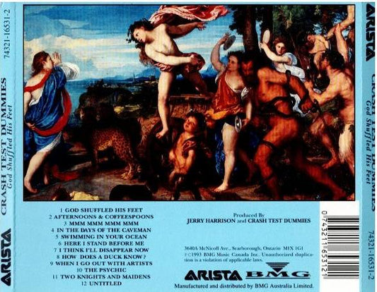 Crash Test Dummies – God Shuffled His Feet (CD, Album, Reissue)