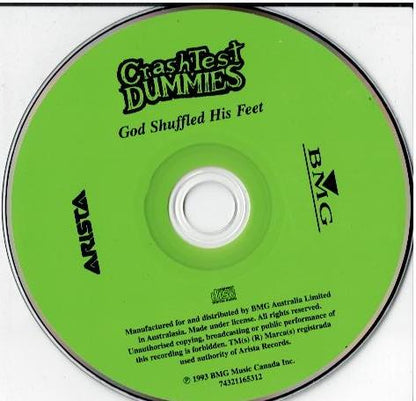 Crash Test Dummies – God Shuffled His Feet (CD, Album, Reissue)