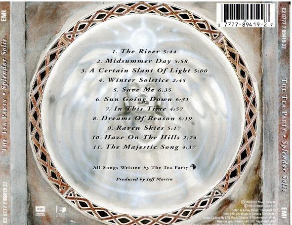 The Tea Party – Splendor Solis (CD, Album)