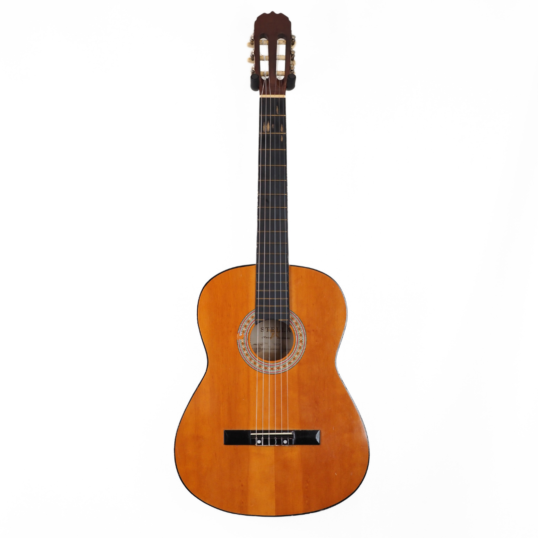 Vintage Stella Model 3504 4/4-Sized Classical Guitar