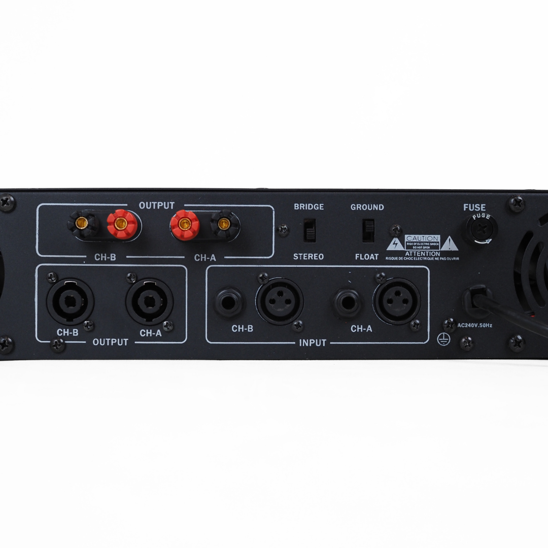 Titan Audio TDJ-2000 Professional Power Amplifier Rack Mounted Unit