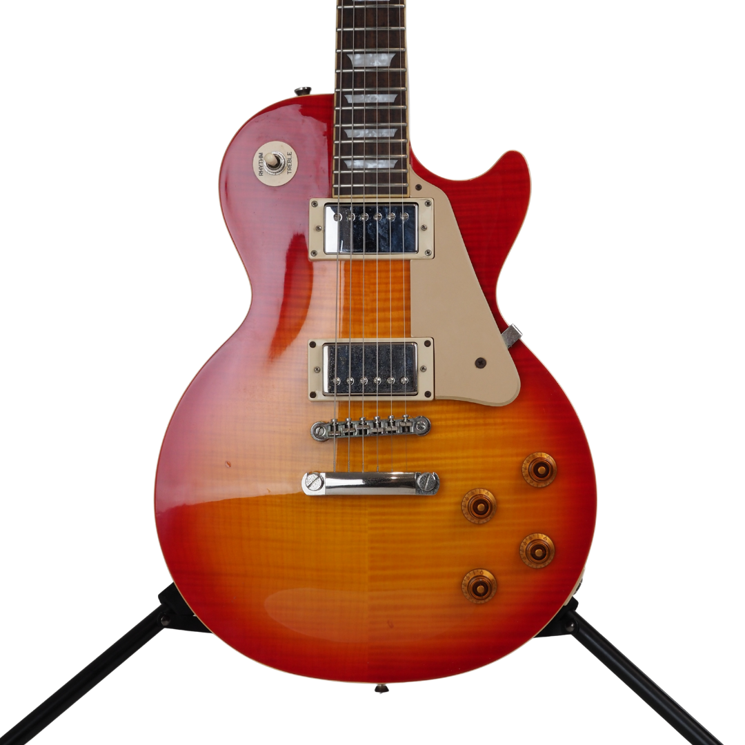 Epiphone Les Paul Standard Electric Guitar in Cherry Sunburst Gloss