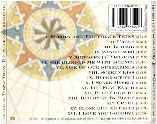 Thomas Dolby – The Best Of Thomas Dolby Retrospectacle (CD, Compilation, Remastered)