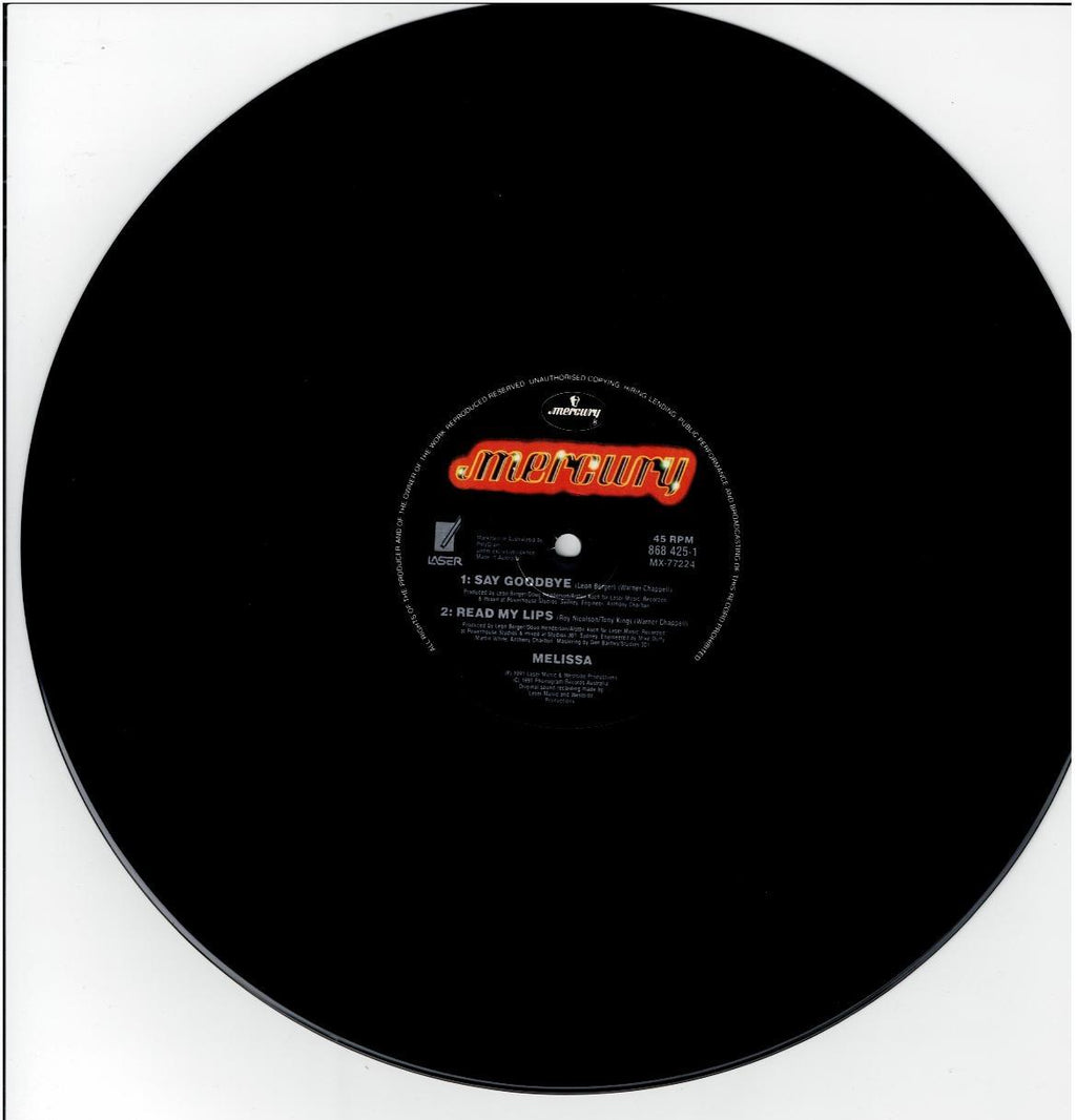 Melissa – Read My Lips (Vinyl, 12", 45 RPM, Single)