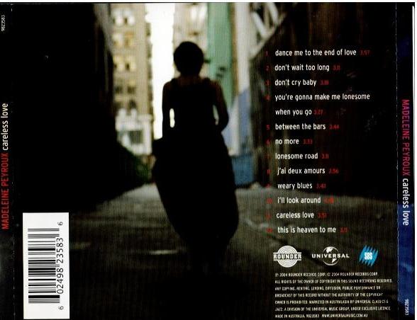Madeleine Peyroux – Careless Love (CD, Album)