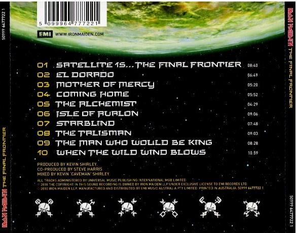 Iron Maiden – The Final Frontier (CD, Album)