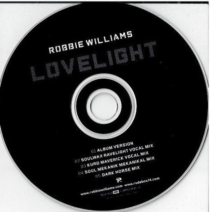 Robbie Williams – Lovelight (CD, Single)