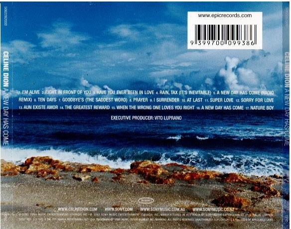 Celine Dion – A New Day Has Come (CD, Album)