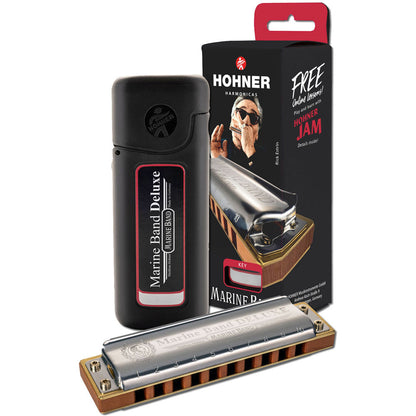 Hohner Marine Band Deluxe Harmonica in the Key of A