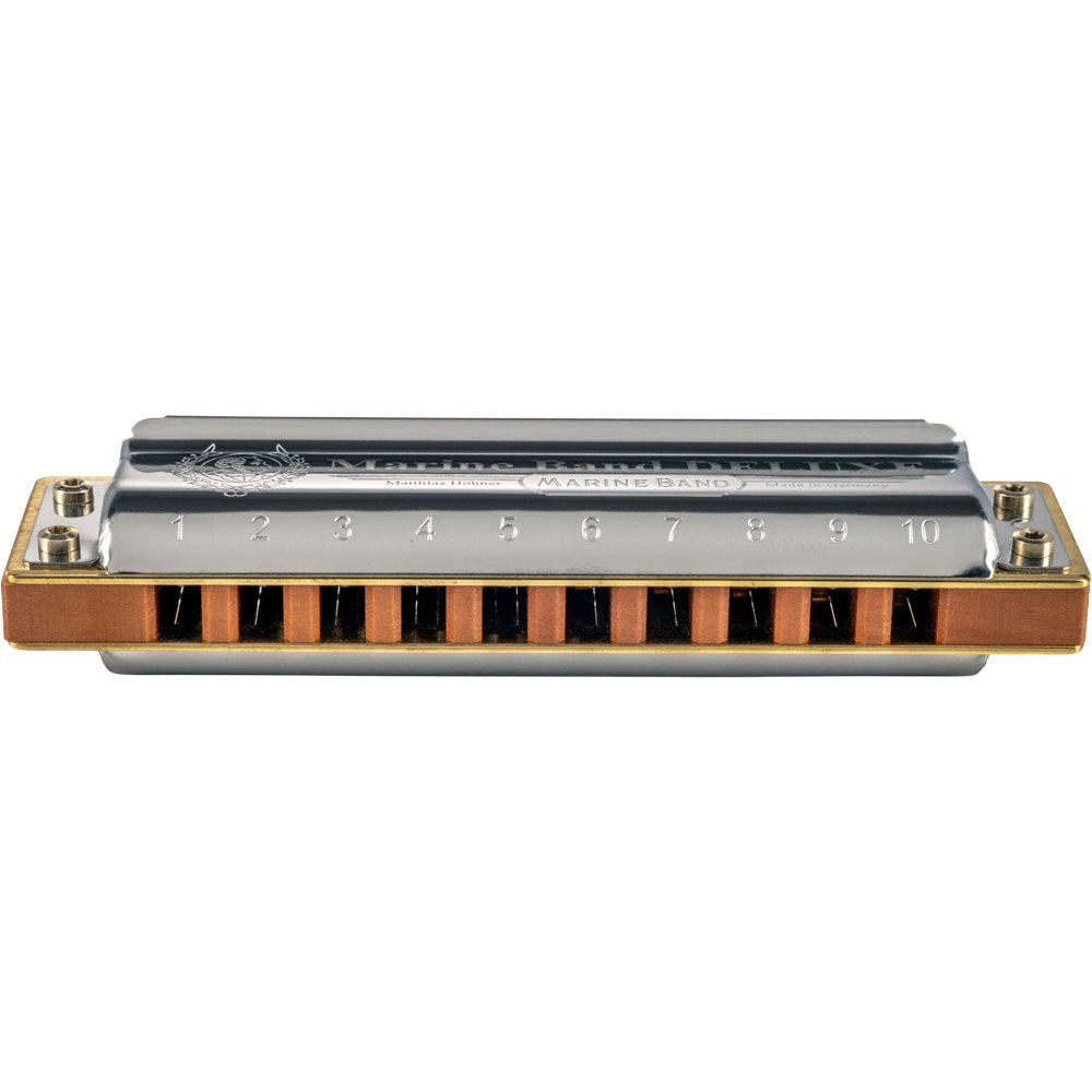 Hohner Marine Band Deluxe Harmonica in the Key of F