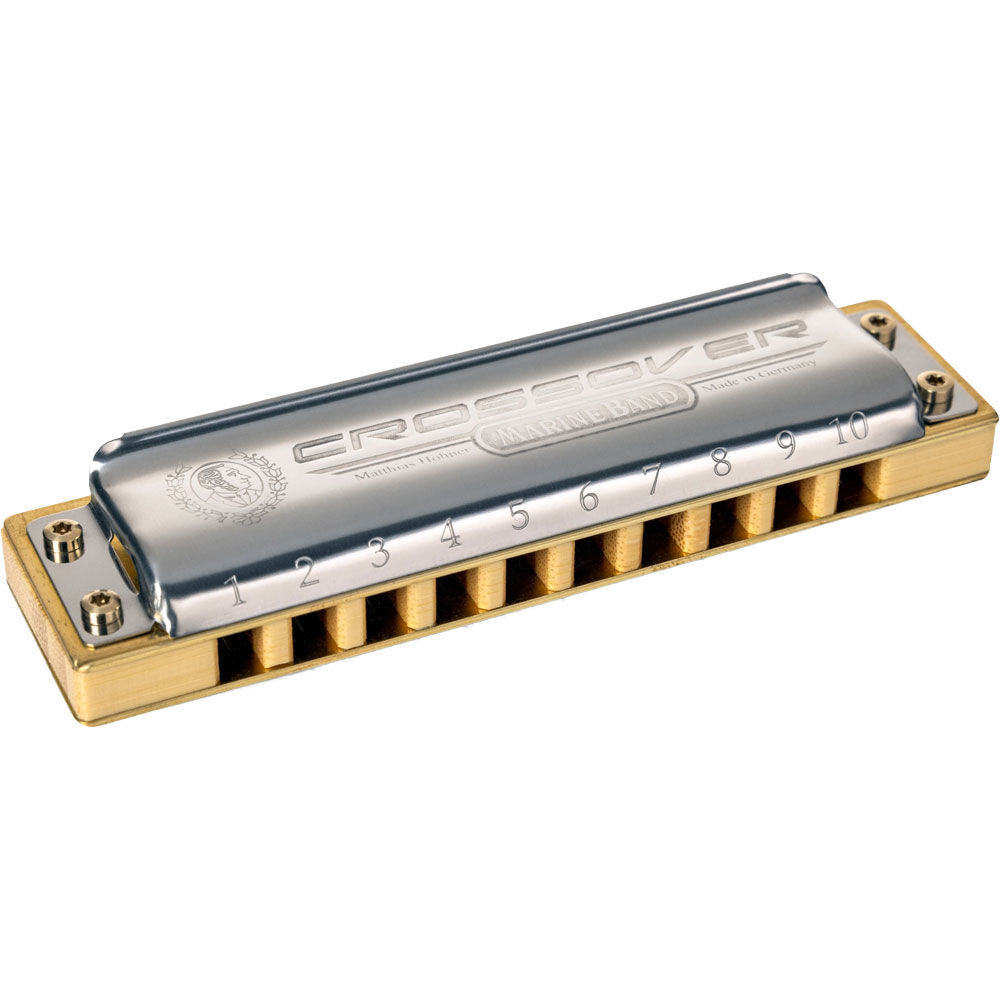 Hohner Marine Band Crossover Harmonica in the Key of A